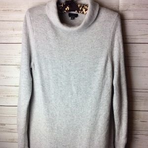 Talbots Gray Cashmere Sweater